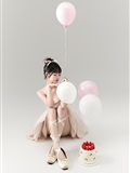 YITUYU艺图语 2025.01.01 芭蕾少女生日写真 菠萝包(12)